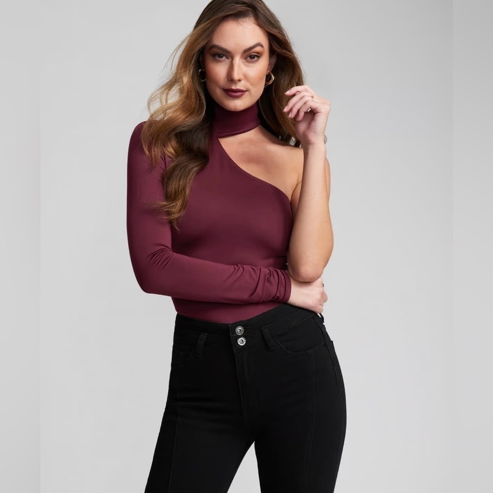 ALLOY One-Shoulder Bodysuit - Size Medium